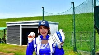 【ヤクルト】葵くみが人生初始球式でノーバン投球　チケ完売の球場沸かせる「1軍の舞台でも」