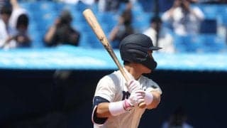 【東京６大学】横浜高出身の明大ルーキー為永皓　初スタメン起用に応え２安打　