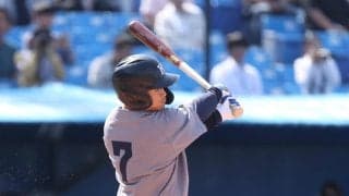 【東京６大学】慶大・林純司が決勝２点適時三塁打「チャンスで打つ練習はしていた」