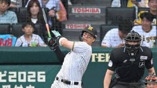 阪神が首位キープ　佐藤輝明は衝撃弾＆４安打の大暴れで打率４割到達　大竹はスローボール連発の快投で２勝目