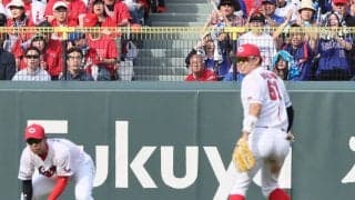【広島】今季５度目のゼロ封負け　痛恨エラー平川蓮「見えなくなって終わってしまった」