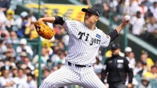 【阪神】大竹耕太郎が「高橋風」ヒーローインタビューで笑い誘う「キャッチャーの人と…」