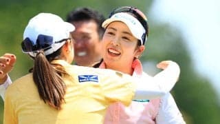 初優勝の地で天本ハルカが2位浮上 バーディ合戦に発奮