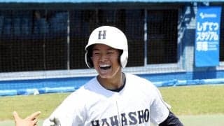 【高校野球】浜松商７年ぶり決勝「感覚がないぐらい振り切れた」山内瑛太８回に公式戦初本塁打