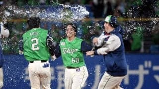 ヤクルトがサヨナラ勝ち　ＤｅＮＡ戦の開幕から７連勝　同点の九回に武岡が右越え適時打で決めた　キハダが来日初勝利