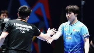 日本男子 ドイツに敗れ黒星スタート。全日本王者・松島がトップとラストで2失点【世界卓球】