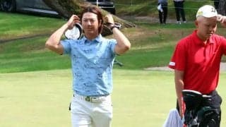 石川遼　林越えに直ドラティーショット　「アグレッシブに」浮上し最終日へ