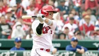 広島・坂倉　マルチ安打３出塁　今季初の２カード連続勝ち越しへ新井監督「何とかサクの前に走者をためられるよう」