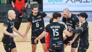 SVリーグ男子　WD名古屋とSTINGS愛知が連勝を飾りセミファイナルへ
