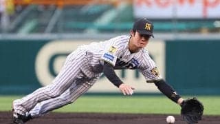 【阪神】中野拓夢が“好守備”で先制防ぐ、井上温大の二遊間ゴロをストップ　抜けていれば…