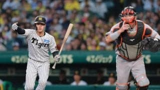 【阪神】ラッキー追加点！６回１死満塁で小幡竜平が空振り三振も、巨人バッテリーミスで２点追加