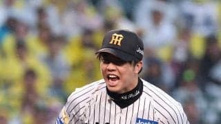 阪神　才木が球団タイ記録の対巨人戦８連勝＆今季３勝目　プロ初中４日で７回無失点１１奪三振　梅野との今季初コンビで　２試合６失点から復調気配示す