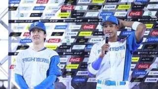 「監督はすごくいい匂いがしてかっこいい人」　日本ハム・北山　ちびっ子インタビューの質問に即答　場内大歓声