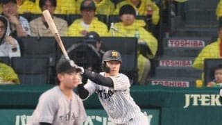 【阪神】小幡竜平、６試合連続安打　打率３割越えで遊撃レギュラー争い１歩リード