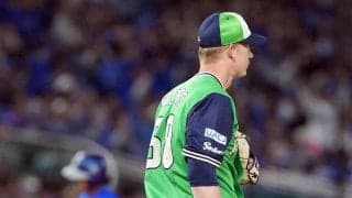 【ヤクルト】先発ウォルターズの初勝利はお預け　５回途中３失点で降板「何とか粘れた」