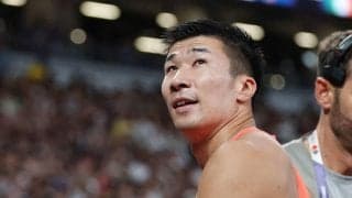 【陸上】「バトンがああ」リレー侍、今大会での世界選手権出場権逃す　飯塚→桐生パスミス
