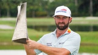 ドナルド・トランプ大統領来場 キャメロン・ヤングが今季2勝目 松山英樹53位