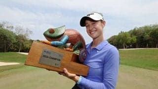 ネリー・コルダがメジャーから2週連続独走V 勝みなみは「78」で13位 原英莉花が自己最高9位