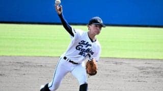 決勝で大会初登板の学館浦安・玉川颯土投手　「四死球が敗因」悔やむ
