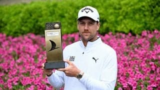 金子駆大がフィールドベスト「67」で欧州初トップ10 33歳の苦労人が初優勝
