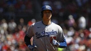 ドジャース５月初勝利も大谷翔平19打席連続無安打　５試合本塁打出ず打率２割４分６厘に下降