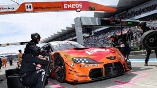 【スーパーＧＴ】スタートドライバー　ポールのエネオスは福住　２番手のａｕトムスは山下　４番手のキーパーは１９歳の小林利徠斗を起用