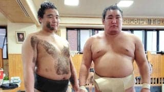 豊昇龍、錣山部屋に出稽古で２０番　いとこの天狼星にも胸を出し「昔の俺を思い出す」