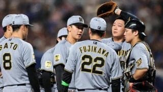 阪神　逆転負けで連勝ストップ　先発の門別が５回５失点の乱調　中日ドラ１中西にプロ初勝利を献上