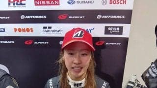 女性初の２度目の表彰台となった小山、首位も快走し「えっトップ？　トップって何だっけ」