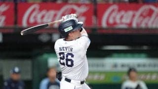 【西武】帰ってきたネビン大活躍に２年契約延長を決定した広池本部長も「さすがですね」とうなる