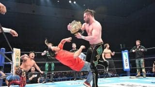 「ＩＷＧＰ王者」カラム・ニューマン、鷹木信悟を破り初防衛…試合後、鷹木＆辻陽太へ通告「どちらかがピンフォールを取ったら…メイン戦をくれてやる」…５・４福岡全成績