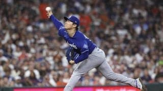 山本由伸先発試合でドジャースが初回から猛攻　１点先制で相手先発オカート交代