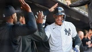 ジャッジ、14号先制2ランで勝利貢献　村上＆アルバレスを突き放す…驚異の年間64HRペース