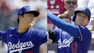 ドジャースが連勝で首位キープ　山本由伸が６回３失点で日本勢最多３勝目　大谷翔平は無安打も２四球１打点で決勝ホーム　チーム７戦ぶり一発も