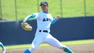 山梨学院の2年生左腕が公式戦初完封！菰田＆檜垣欠くなか意地の137球「自分が頑張らないといけない」【山梨】