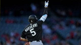 村上宗隆、今季初めて本塁打以外の長打を記録　ジャッジに並ぶ14号３ラン含む３安打
