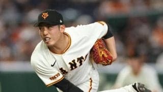 異例の珍事　巨人先発の赤星が２者連続でバットをへし折り、破片がフェアゾーンへ　球場騒然