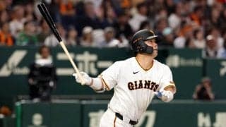 【巨人】大城卓三が先制３号３ラン　チーム初安打が値千金の１発
