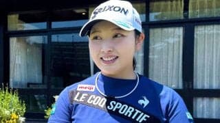 小祝さくら「実力勝負になってくる」３年前優勝争いの西コースでメジャー初Ｖへ