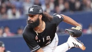 【ロッテ】捕逸にボーク…初回から手痛いミス続きジャクソン６回５失点KO　自身２連勝ならず