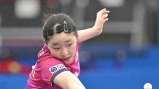 【世界卓球】日本女子、クロアチア戦のオーダーは橋本帆乃香、張本美和、面手凛　早田ひなが外れる