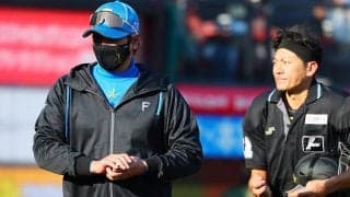 【日本ハム】折れたバットが球審直撃のアクシデント　郡司裕也の二塁内野安打でヒヤリ