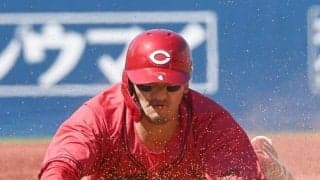 広島・矢野が今季初スタメンで走攻守躍動「選んでいただけたのでチャンスだと思って…」適時打＆三盗に好守も披露