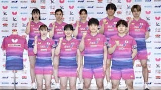 【卓球】18歳面手凛「自分も緊張感ある」同世代張本に負けじと存在感…驚異の９連続得点で圧倒