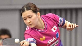 【世界卓球】橋本帆乃香「１勝できて本当に良かった」団体戦自身初勝利に安ど　早田ひなを温存も、２７歳のカットマンが存在感発揮