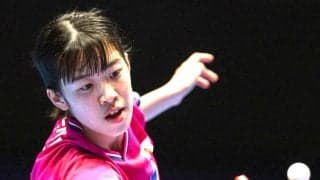 【世界卓球】１８歳・面手凛「大舞台で１勝できてうれしい」世界卓球初白星　１つ年下の張本美和とはジュニア時代からライバル