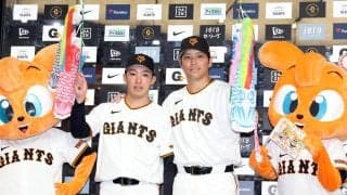 【巨人】「お父さんお母さんの手伝いを…」大城卓三がバットとトークで子どもたちに笑顔もたらす