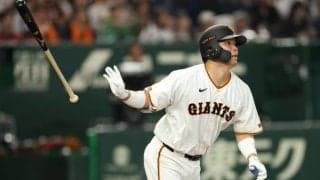 巨人・大城　Ｖ弾「ちょっと詰まり気味だった」３号３ラン