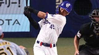 中日の「センター問題」に刺した光　23歳・守備職人がスタメン起用に応える2号ソロ　開けたユーティリティへの道