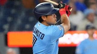 岡本和真、2試合ぶり10号　移籍1年目で2桁到達…逆方向弾に敵地騒然、35試合で驚愕ペース